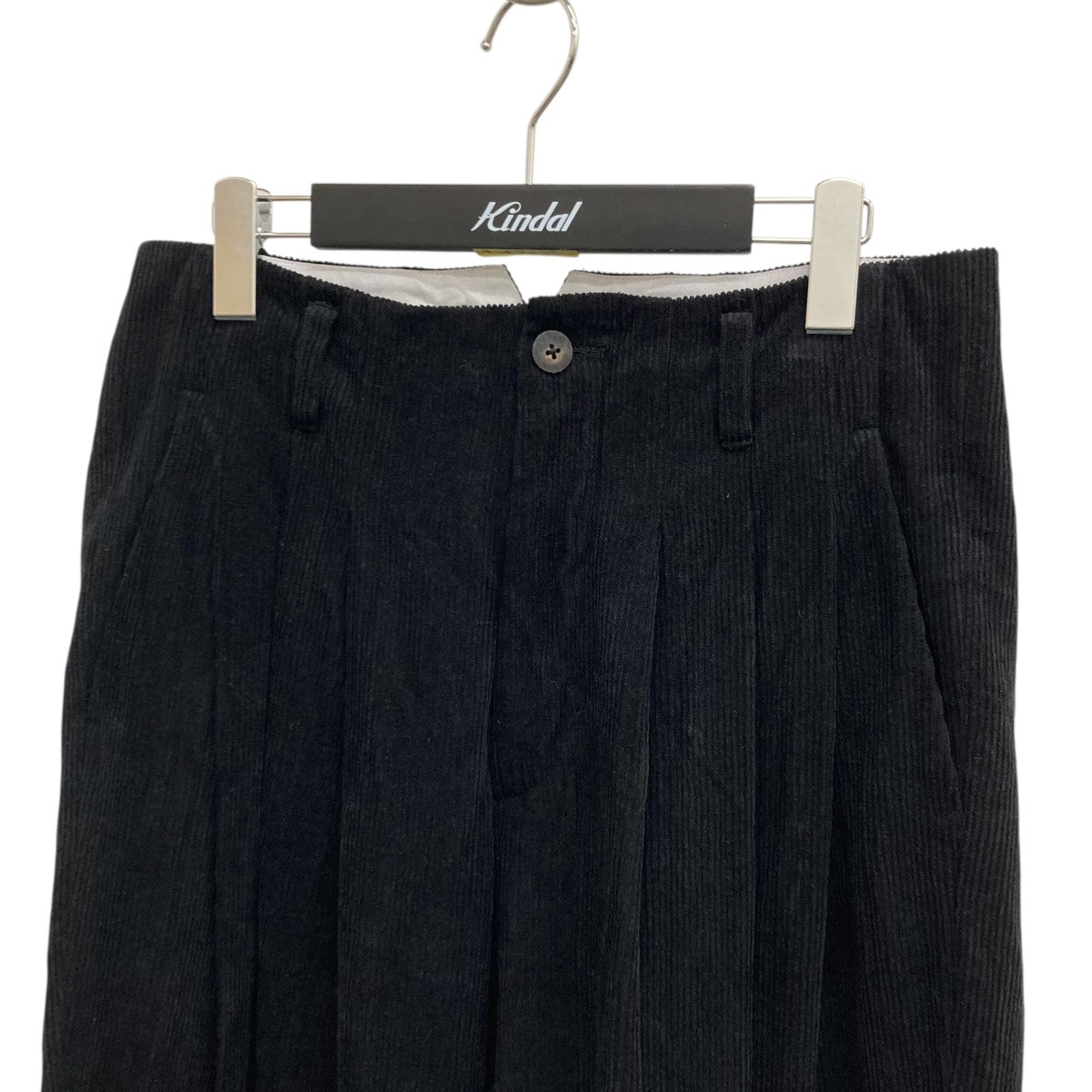calmlence Triple Pleated Wide CorduroyコーデュロイパンツPANTS032 古着・中古-3枚目のアイテム画像