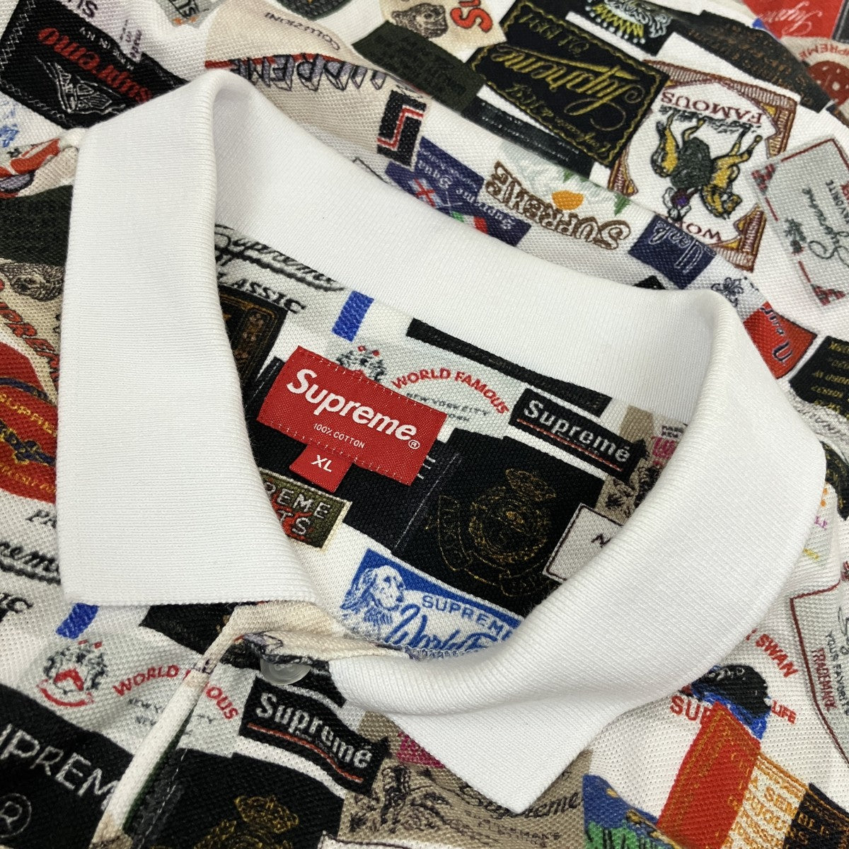 Supreme 21SSポロシャツ 古着・中古-4枚目のアイテム画像