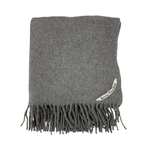 ACNE STUDIOS(アクネストゥディオズ) マフラー グレー サイズ 200×70cm