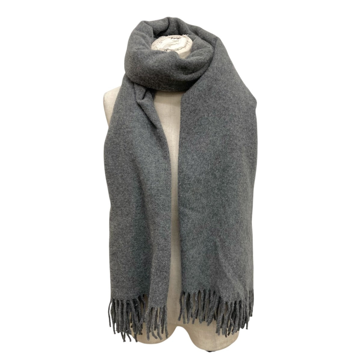 ACNE STUDIOS(アクネストゥディオズ) マフラー グレー サイズ 200×70cm