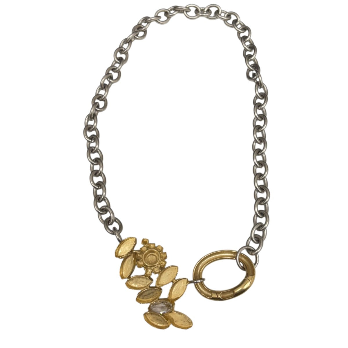 Maison Margiela 22AWリーフモチーフネックレスSM1UU0042 SV0164