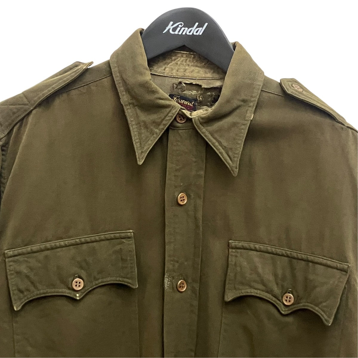 40s ウールギャバジン