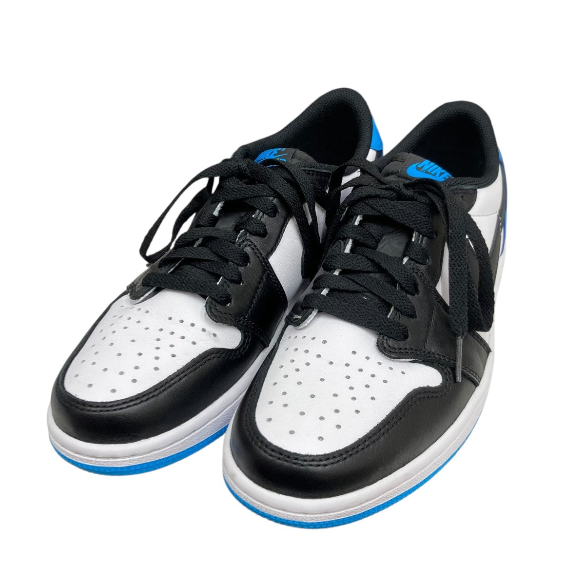 Nike スニーカー ホワイト/ブルー/ブラック NIKE(ナイキ) スニーカー ホワイト×ブラック×ブルー サイズ 26.0cm