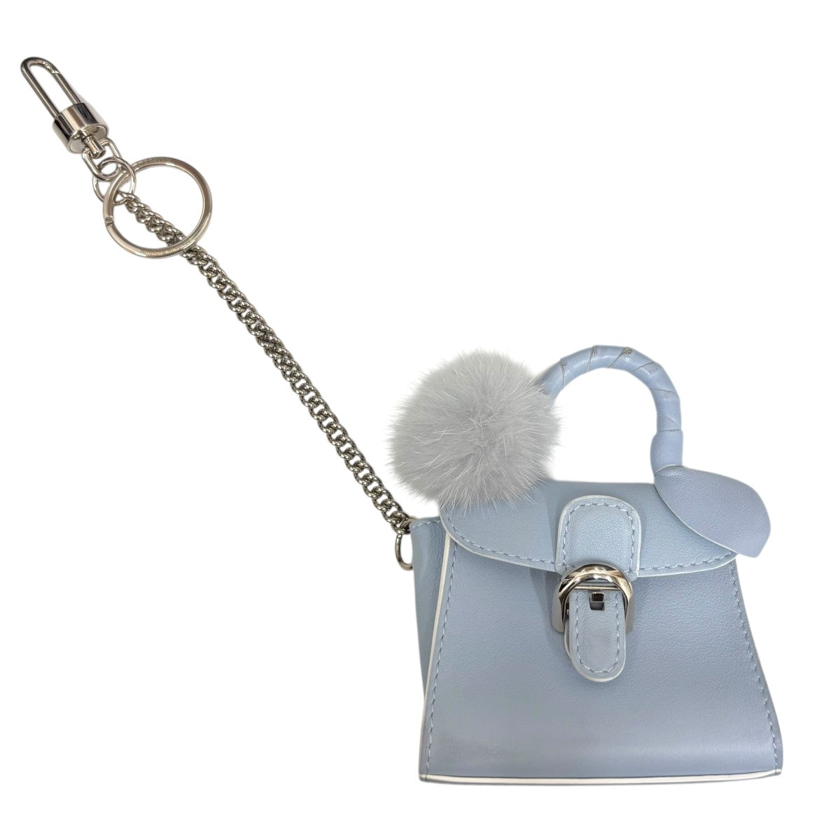 DELVAUX ミニバッグチャームチャーム 古着・中古-1枚目のアイテム画像