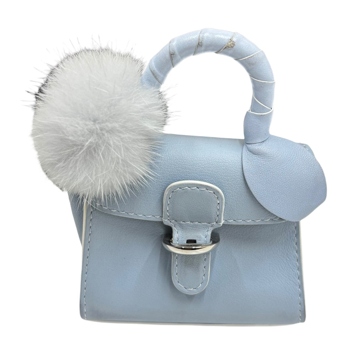 DELVAUX(デルヴォー) ミニバッグチャームチャーム ブルー｜【公式