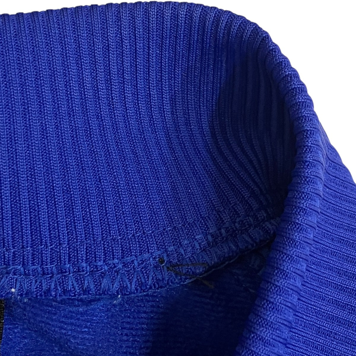adidas(アディダス) 万国旗タグジャケット ブルー×ブラック サイズ S