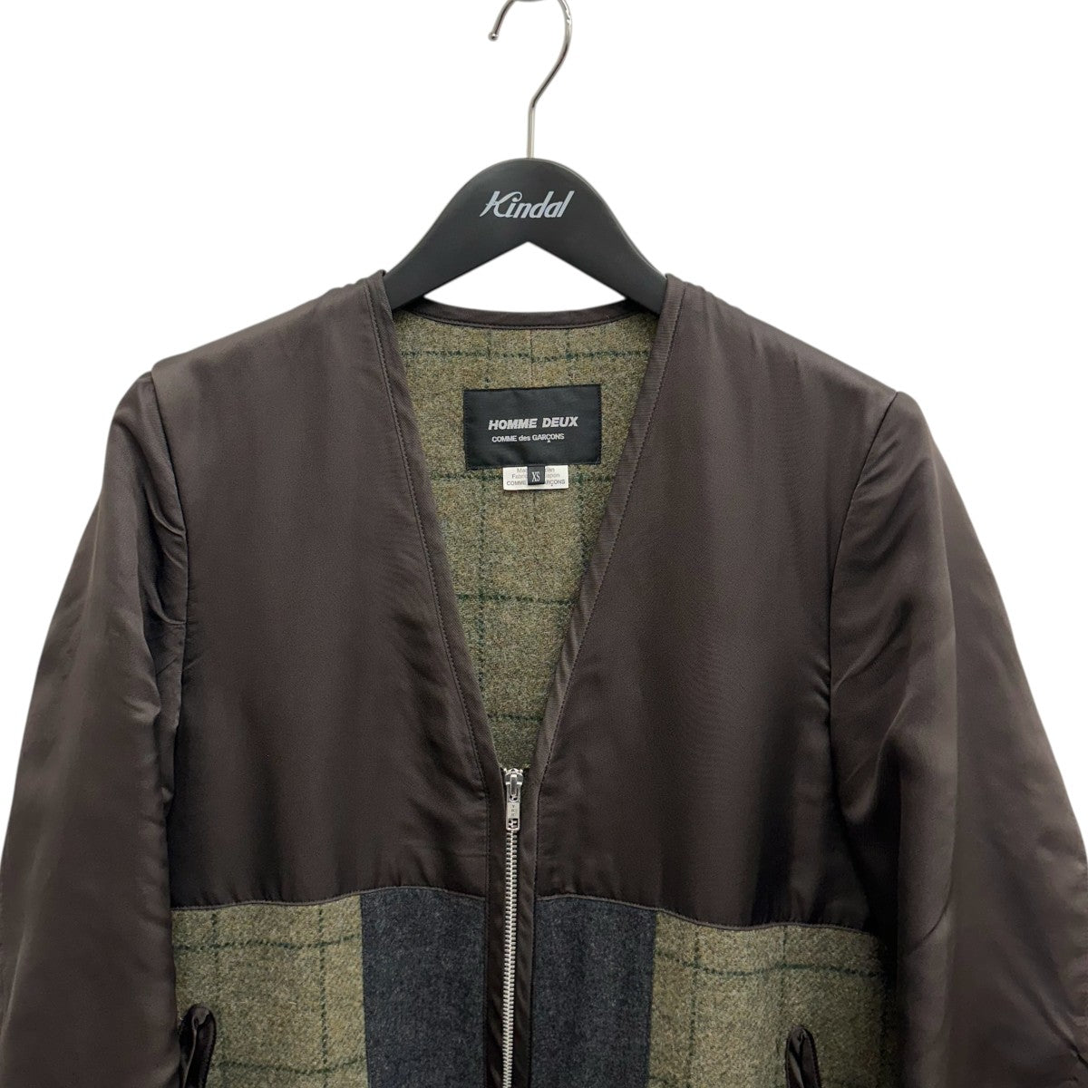 18AW 異素材切替ライナーコート DB-C007