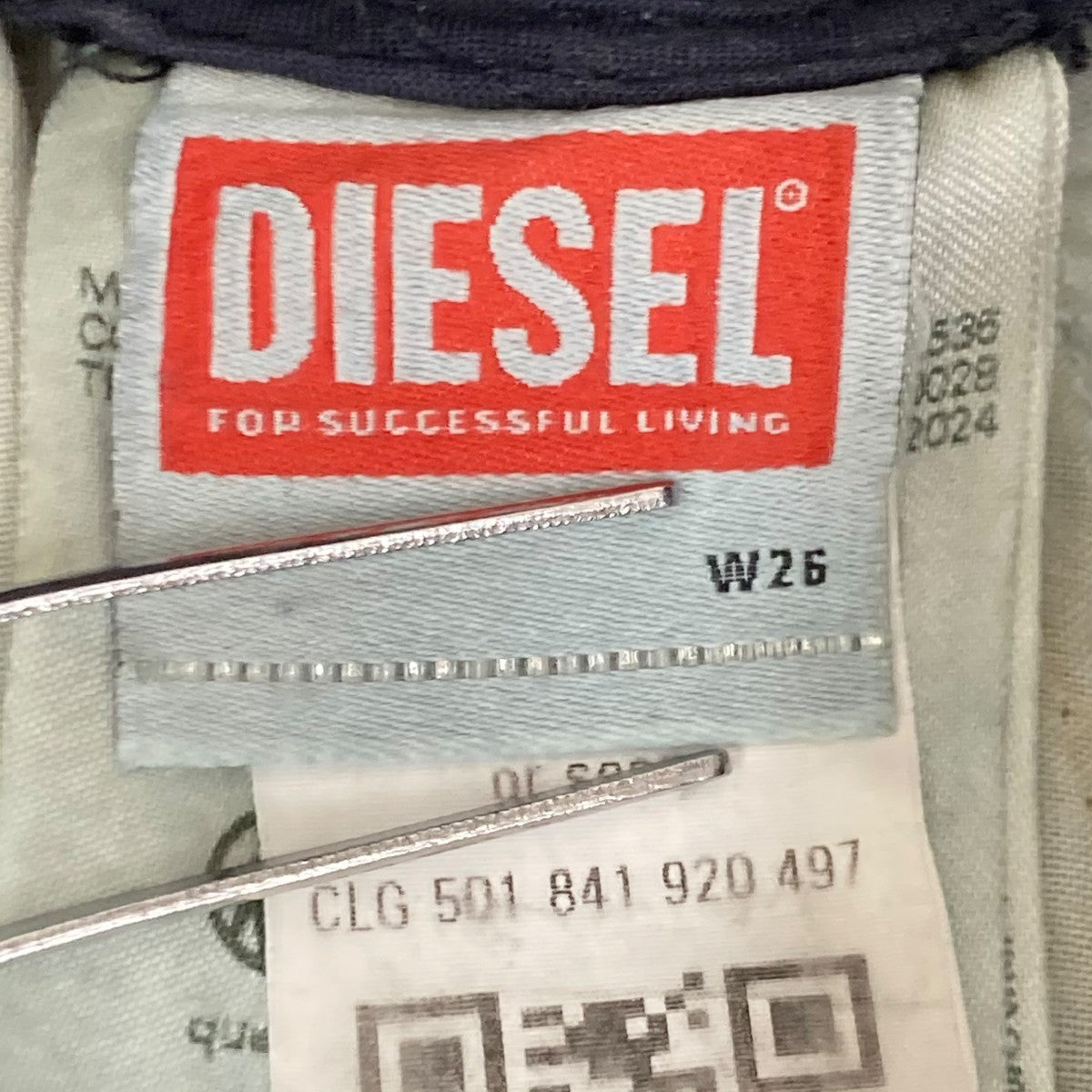 DIESEL D-PARA-FSFデニムパンツ09L14 古着・中古-6枚目のアイテム画像