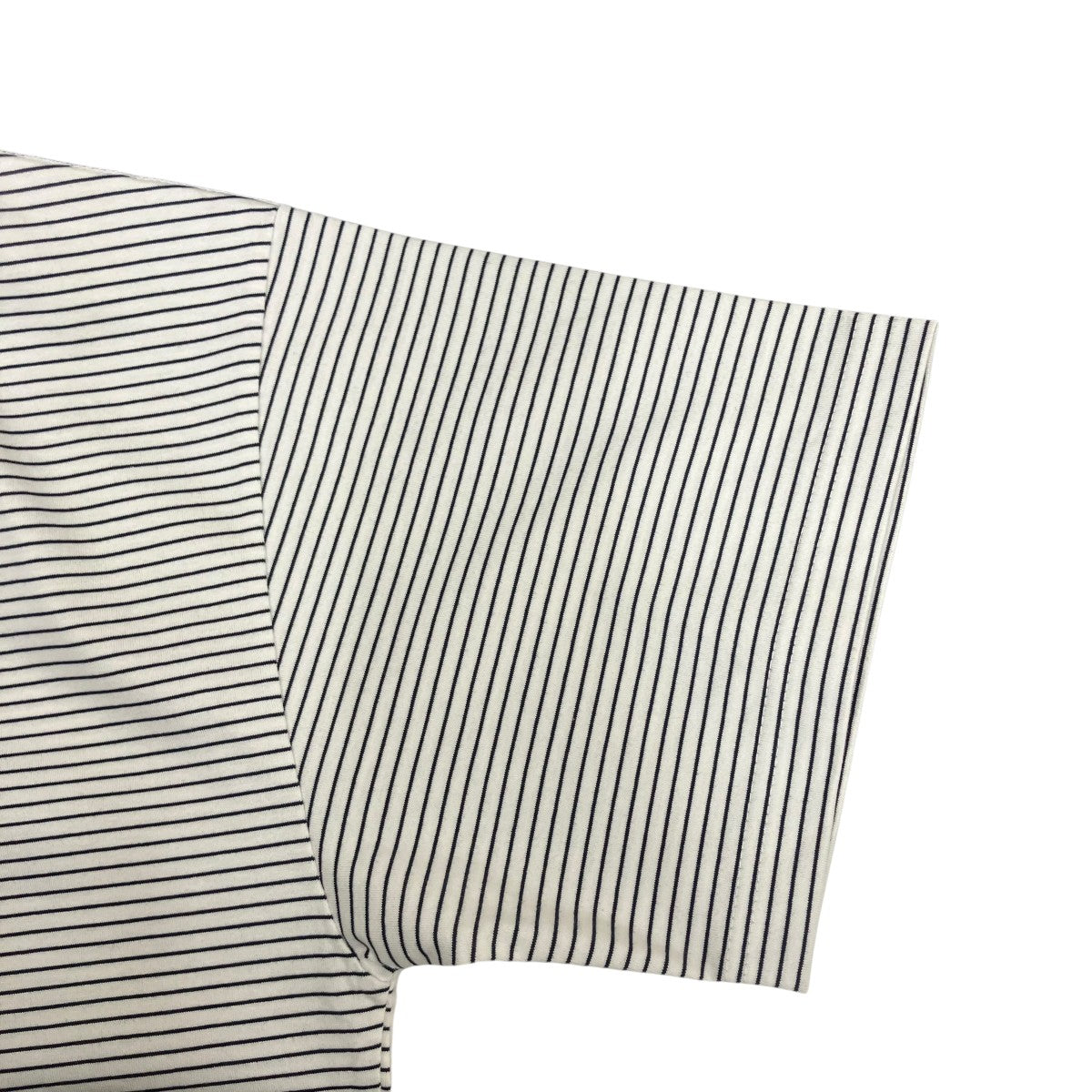 N!ce(ナイス) Round Logo Border Teeボーダー半袖TシャツNC-CT05 NC
