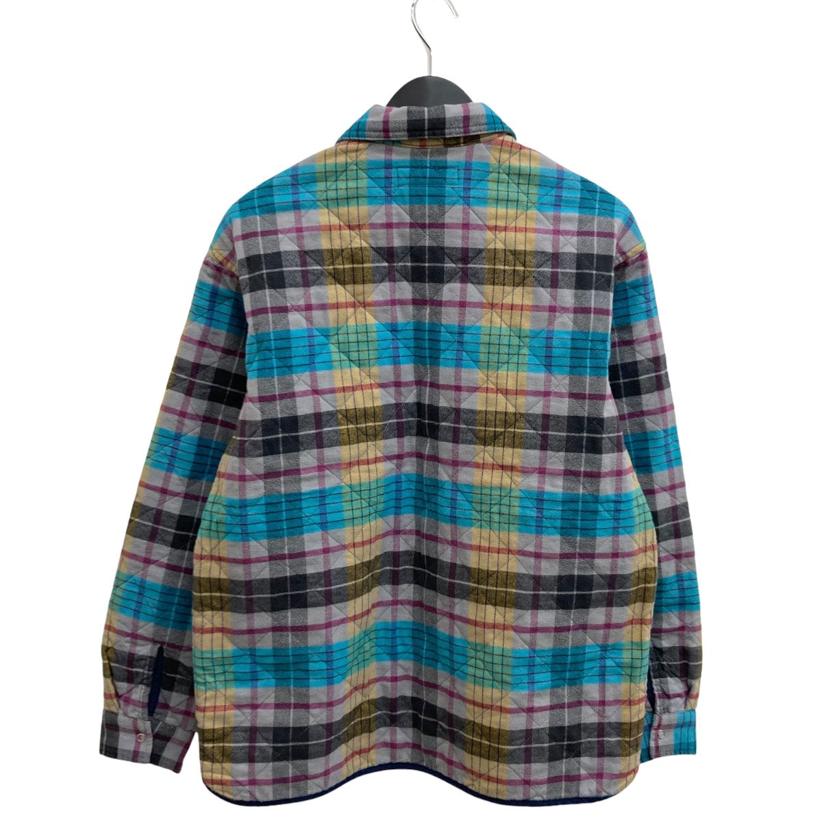 24FW Boucle Up Zip UP Shirtチェックジャケット