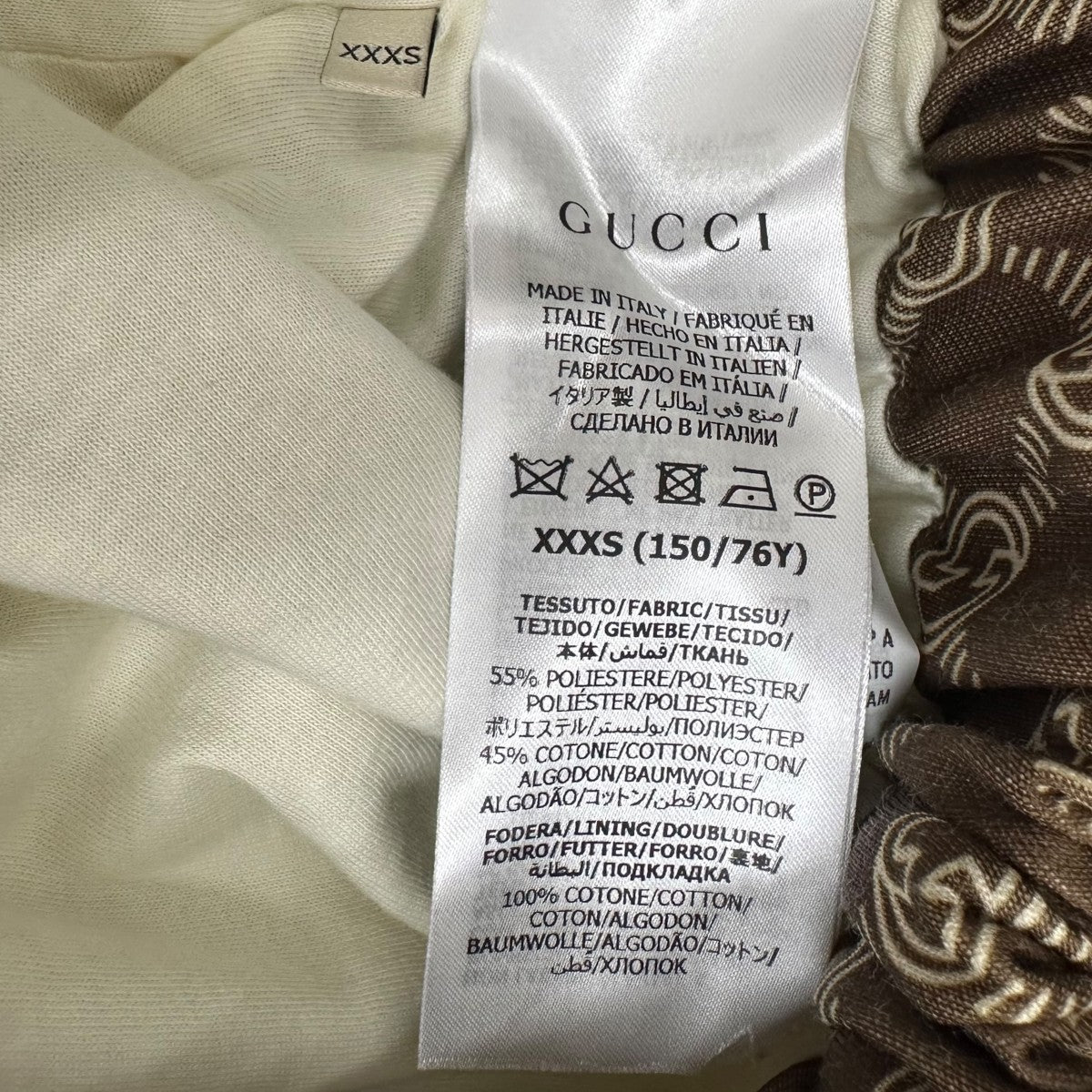 GUCCI 23SSインターロッキングG シェリーラインショートジャケット671495 古着・中古-6枚目のアイテム画像