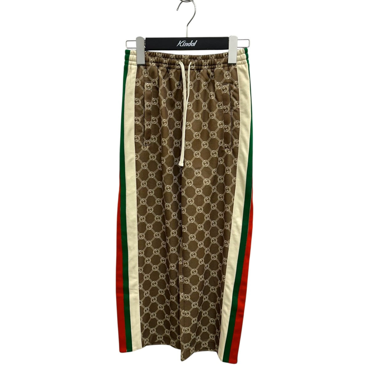 GUCCI GGジャガード インターロッキング Gスナップ ジョギング パンツ 671496 古着・中古-1枚目のアイテム画像