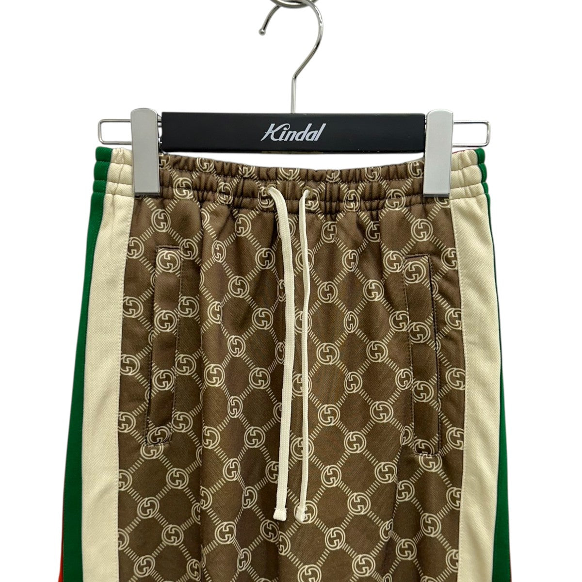 GUCCI GGジャガード インターロッキング Gスナップ ジョギング パンツ 671496 古着・中古-3枚目のアイテム画像