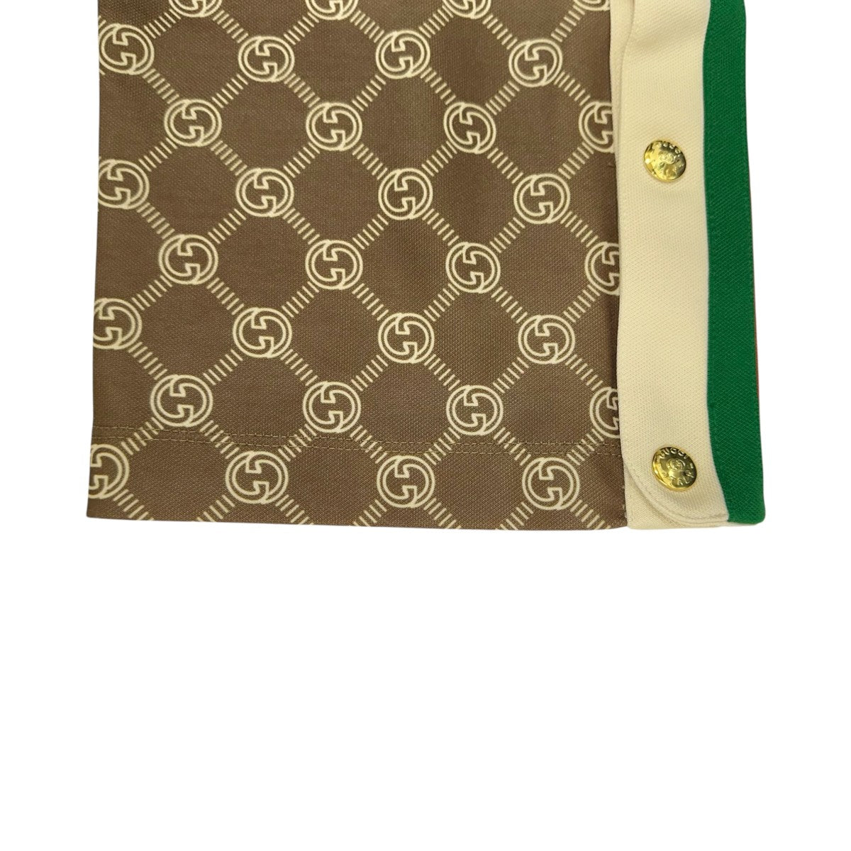 GUCCI GGジャガード インターロッキング Gスナップ ジョギング パンツ 671496 古着・中古-4枚目のアイテム画像