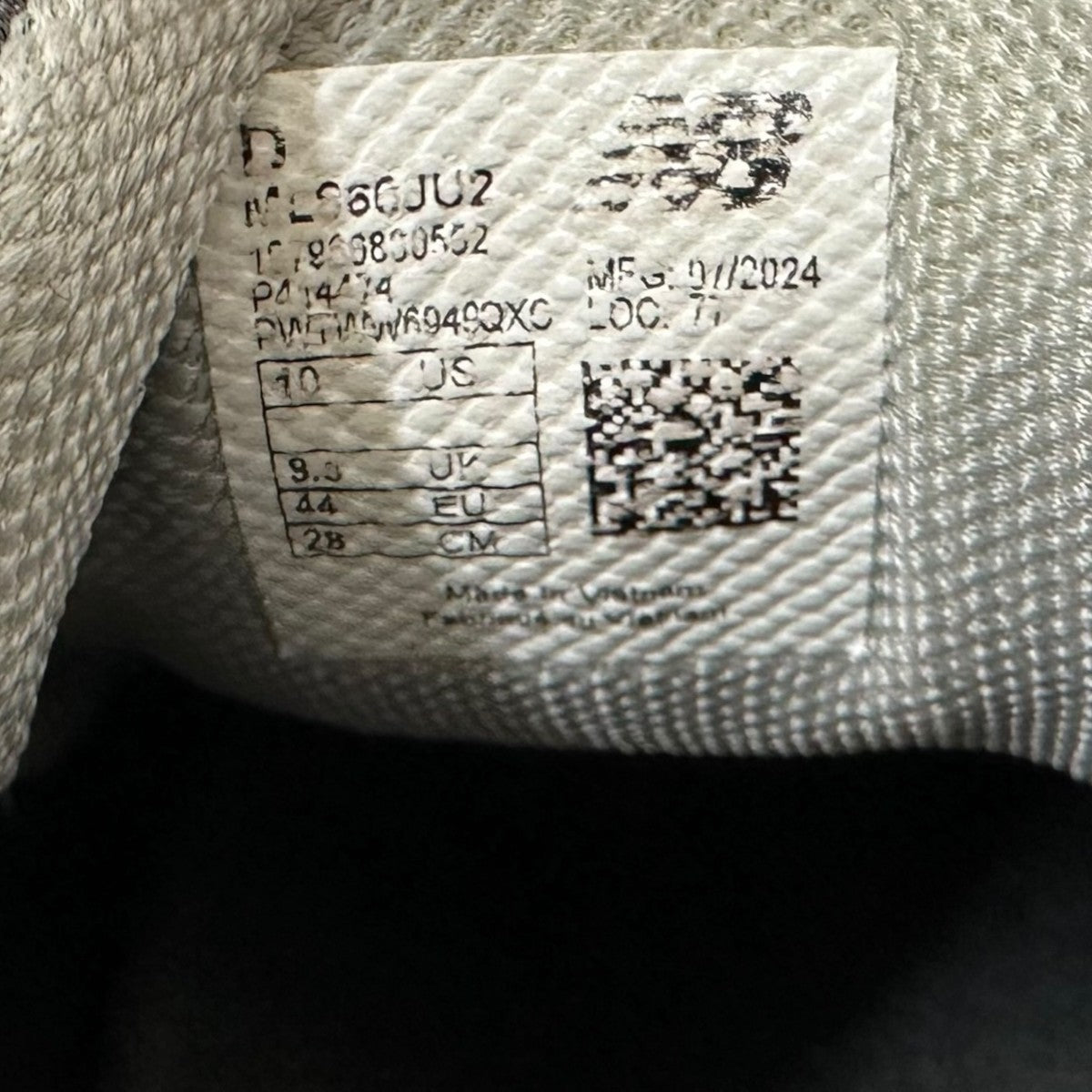 NEW BALANCE×COMME des GARCONS HOMME MR860スニーカーML860JU2 古着・中古-10枚目のアイテム画像