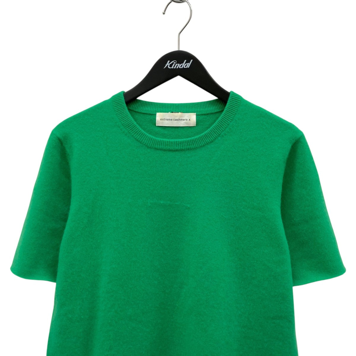 extreme cashmere カシミヤハーフスリーブニット セーター半袖ニット8677-343-0016 古着・中古-3枚目のアイテム画像