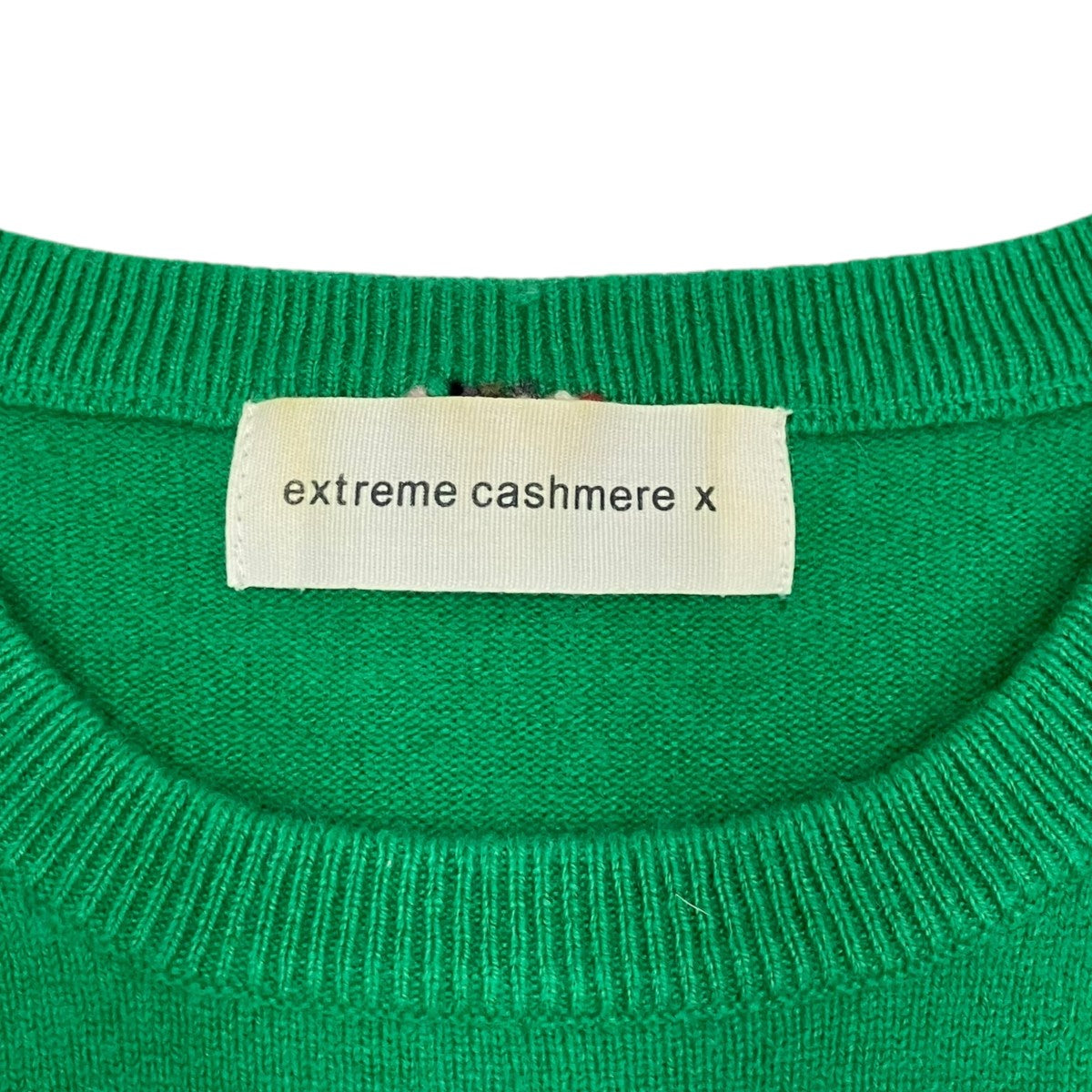 extreme cashmere カシミヤハーフスリーブニット セーター半袖ニット8677-343-0016 古着・中古-6枚目のアイテム画像