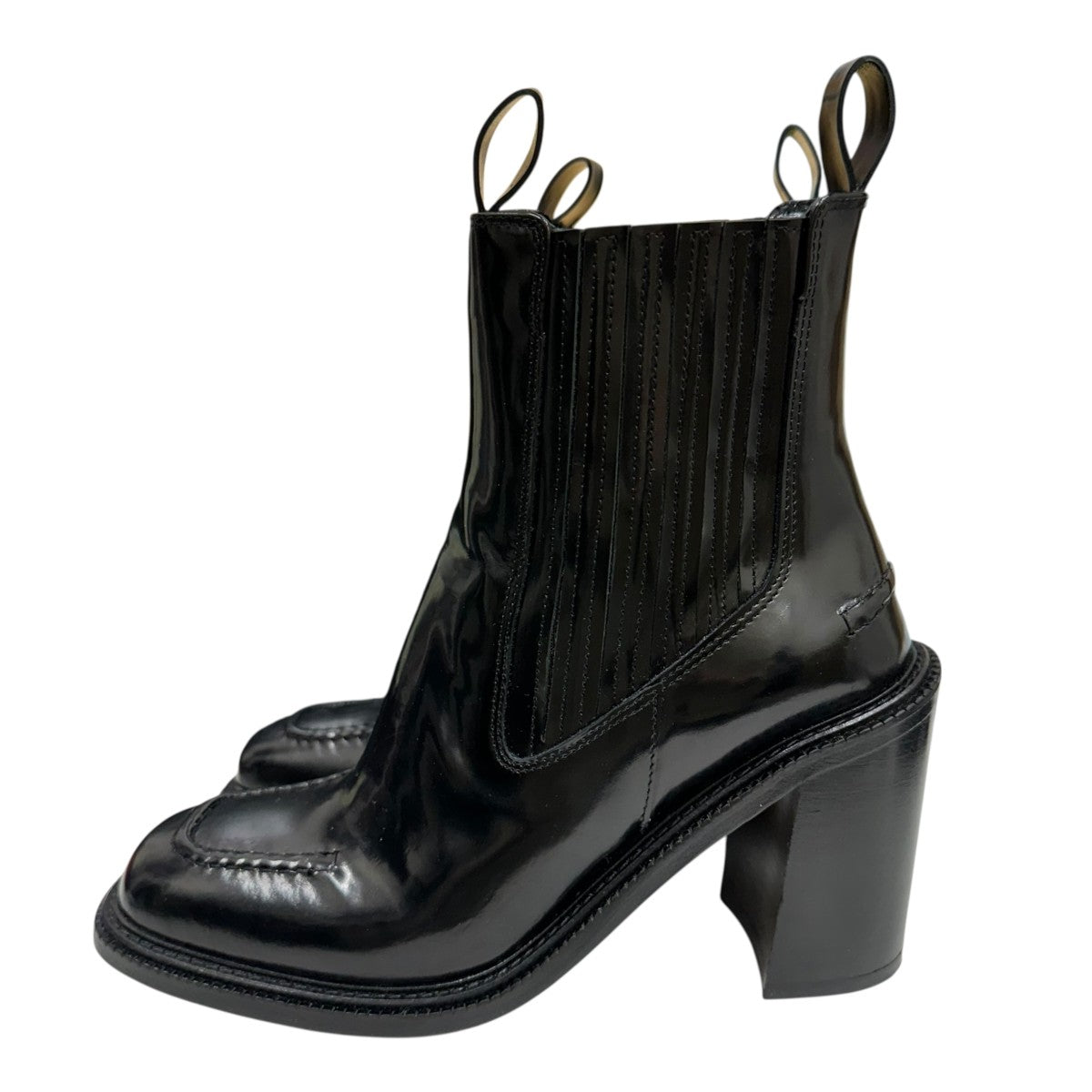 MAISON KITSUNE LEATHER LOW CHELSEA BOOTSサイドゴアブーツLW04313LC0038 古着・中古-3枚目のアイテム画像