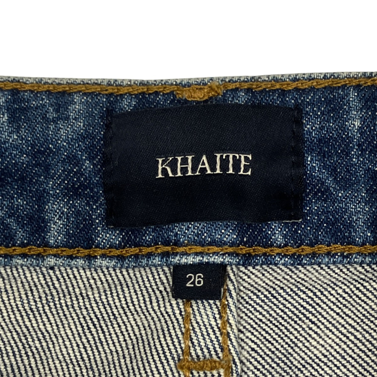 KHAITE(ケイト) DARIAデニムパンツ インディゴ サイズ 26｜【公式