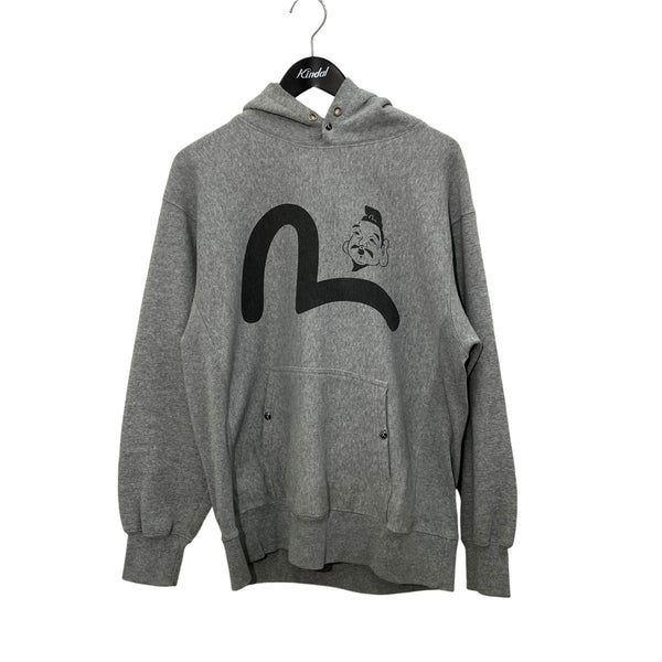 の*ざ様 EVISU エヴィス パーカー グレー 40サイズ EVISU(エヴィス) プルオーバーパーカー グレー サイズ 40｜【公式