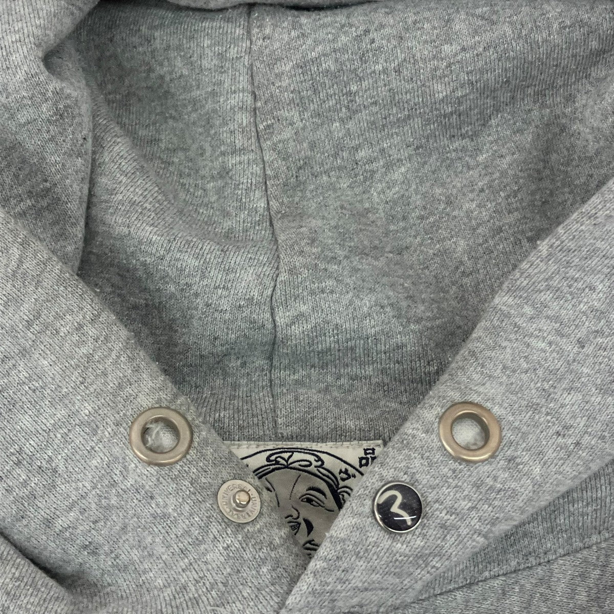 EVISU プルオーバーパーカー 古着・中古-5枚目のアイテム画像