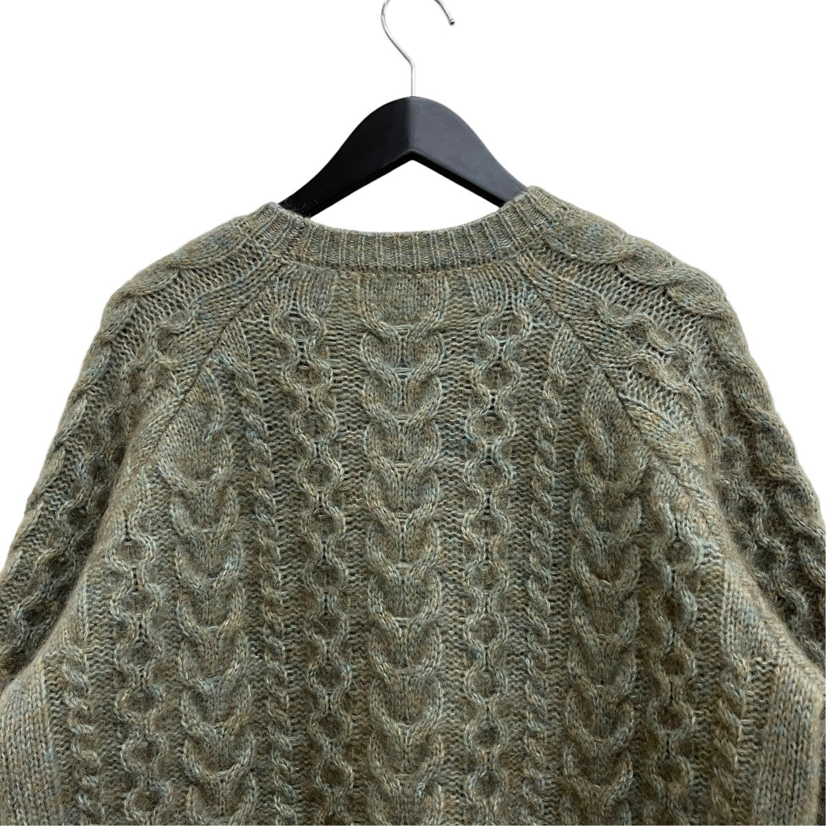 nonnative WORKER ARAN SWEATER KID MOHAIR ／NN-K4505 古着・中古-4枚目のアイテム画像