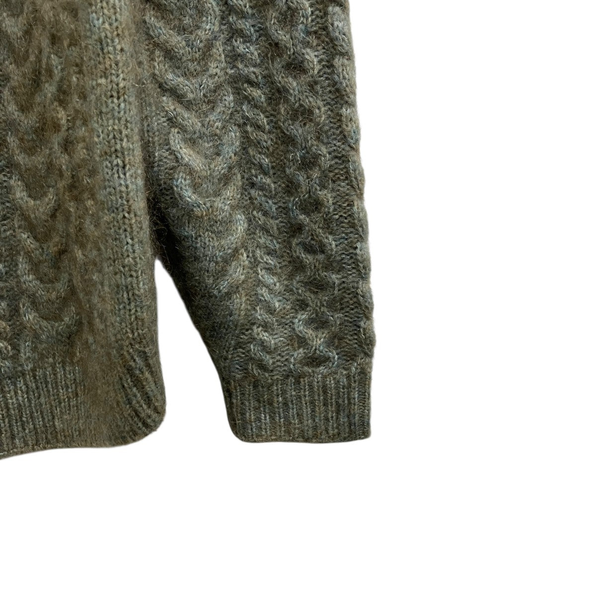 nonnative WORKER ARAN SWEATER KID MOHAIR ／NN-K4505 古着・中古-5枚目のアイテム画像
