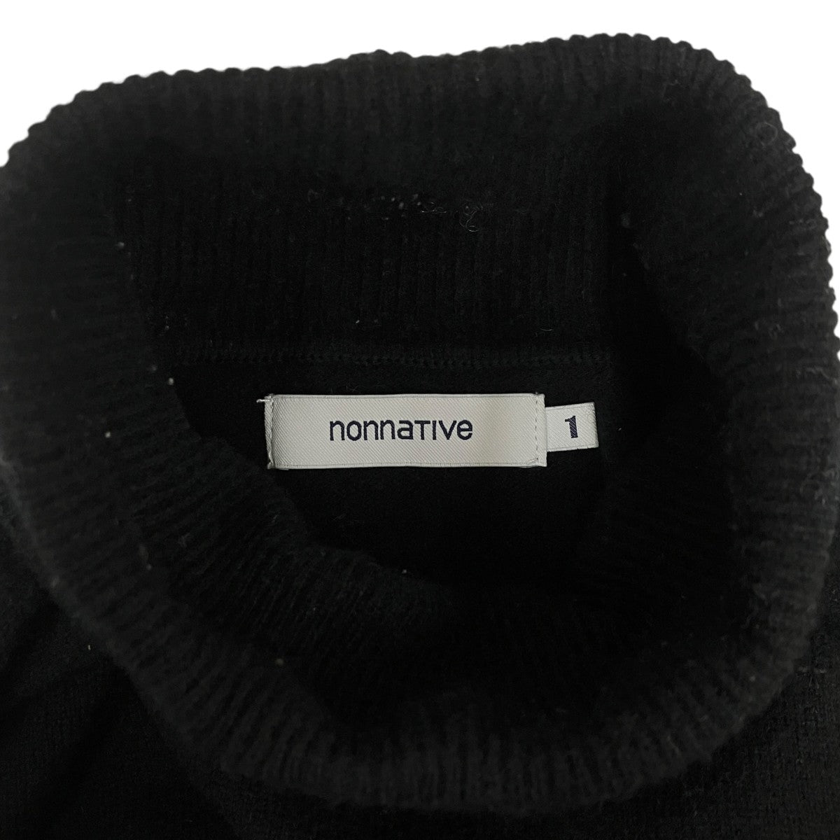 DWELLER TURTLE NECK SWEATER WタートルネックニットNN-K4202