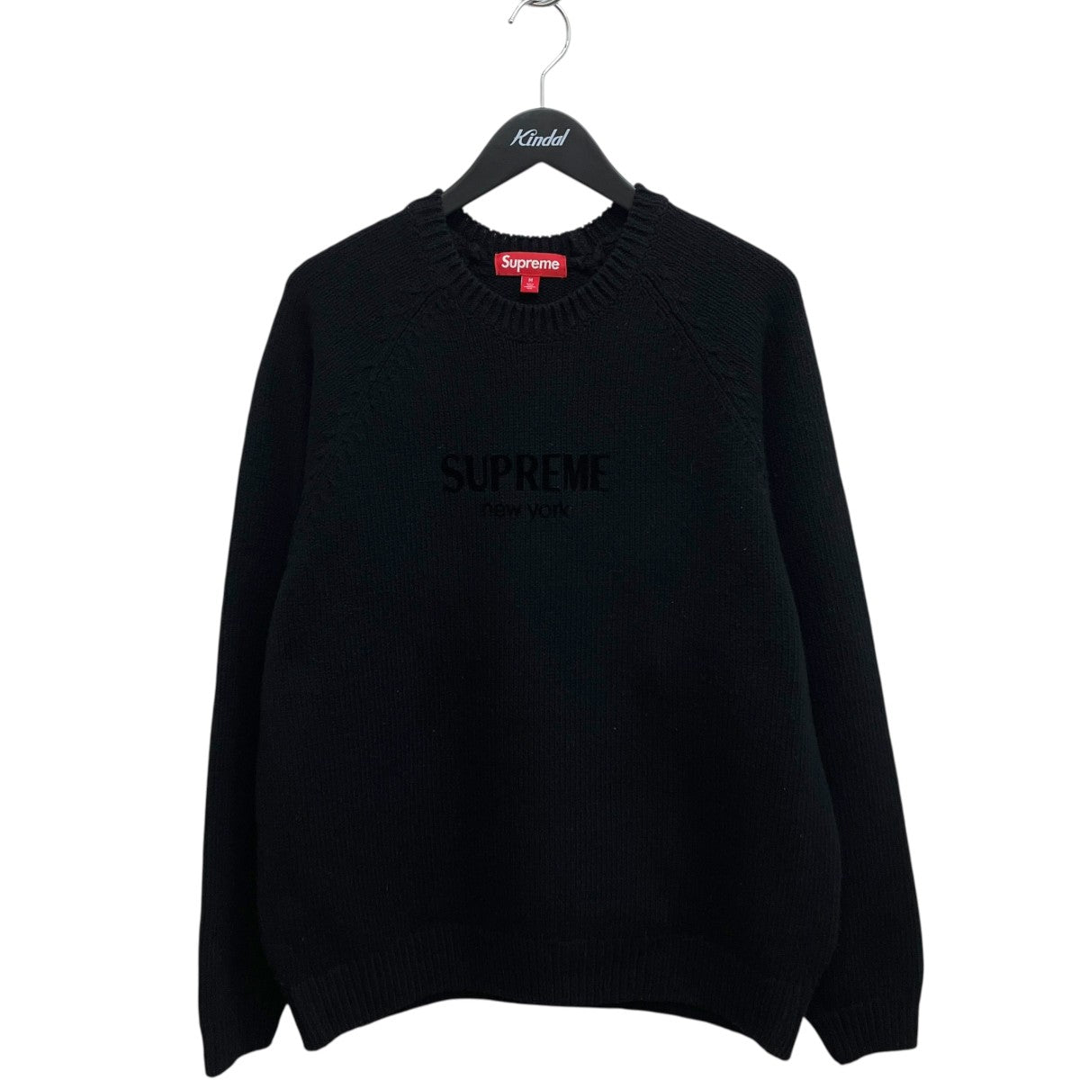 24AWFlocked Logo Sweaterセーター