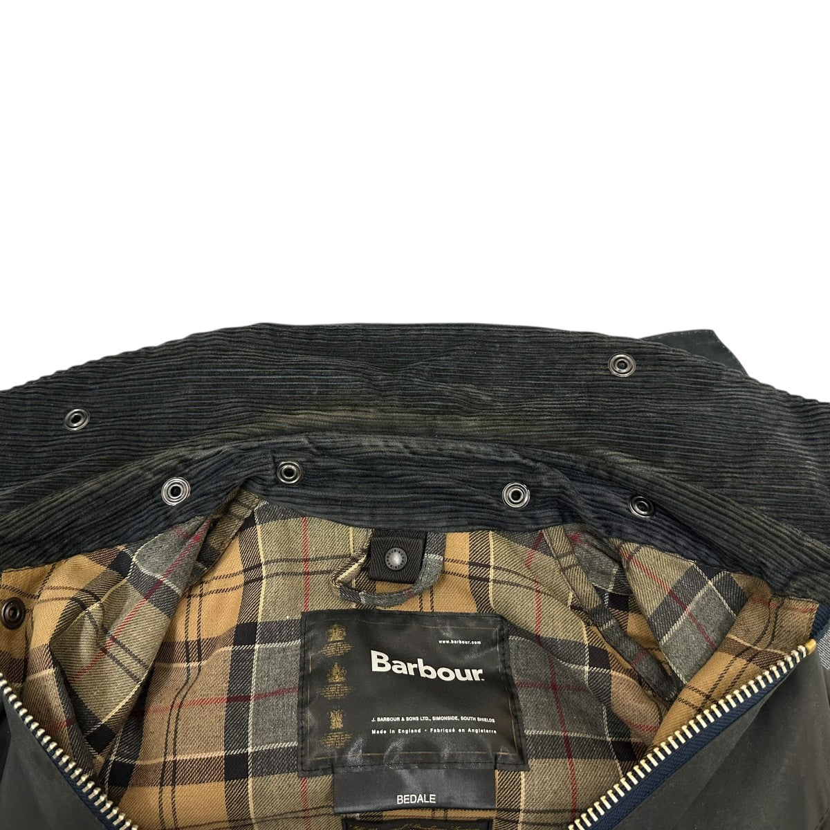 Barbour オイルドジャケット 古着・中古-8枚目のアイテム画像