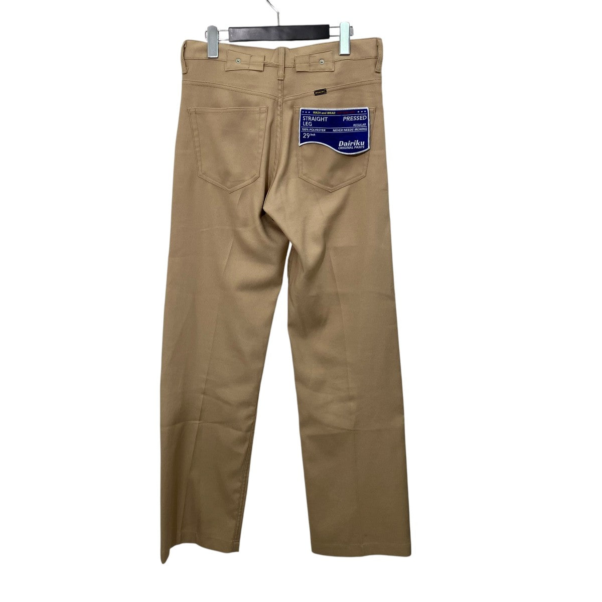 DAIRIKU 23SSStraight Pressed Pantsストレートパンツ23SS-P-8 古着・中古-2枚目のアイテム画像