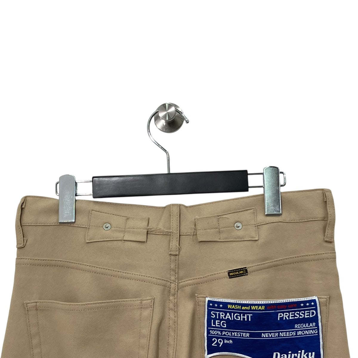 DAIRIKU 23SSStraight Pressed Pantsストレートパンツ23SS-P-8 古着・中古-6枚目のアイテム画像