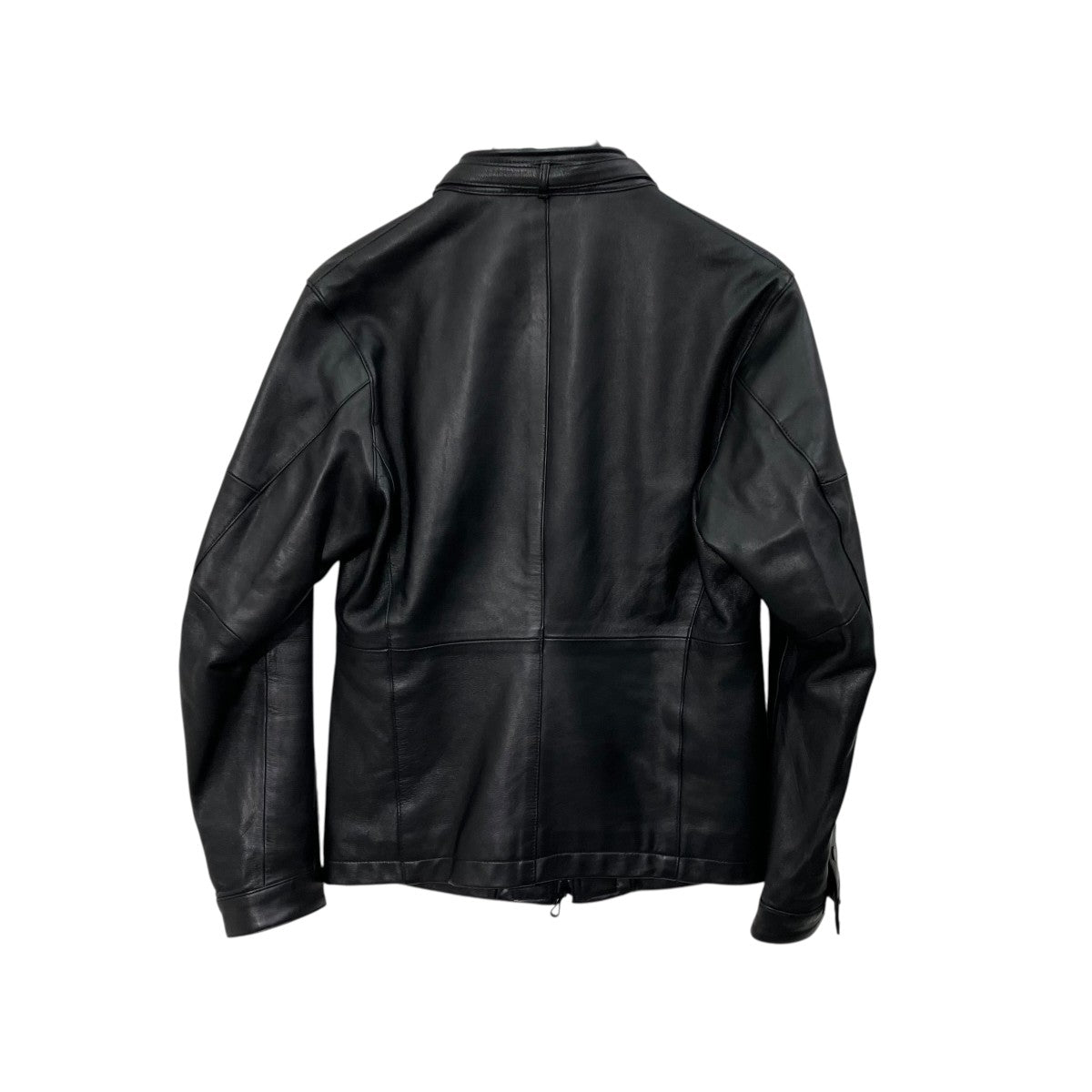 NICOLE CLUB FOR MEN ラムレザーシングルライダースレザージャケット3464-3700 古着・中古-2枚目のアイテム画像