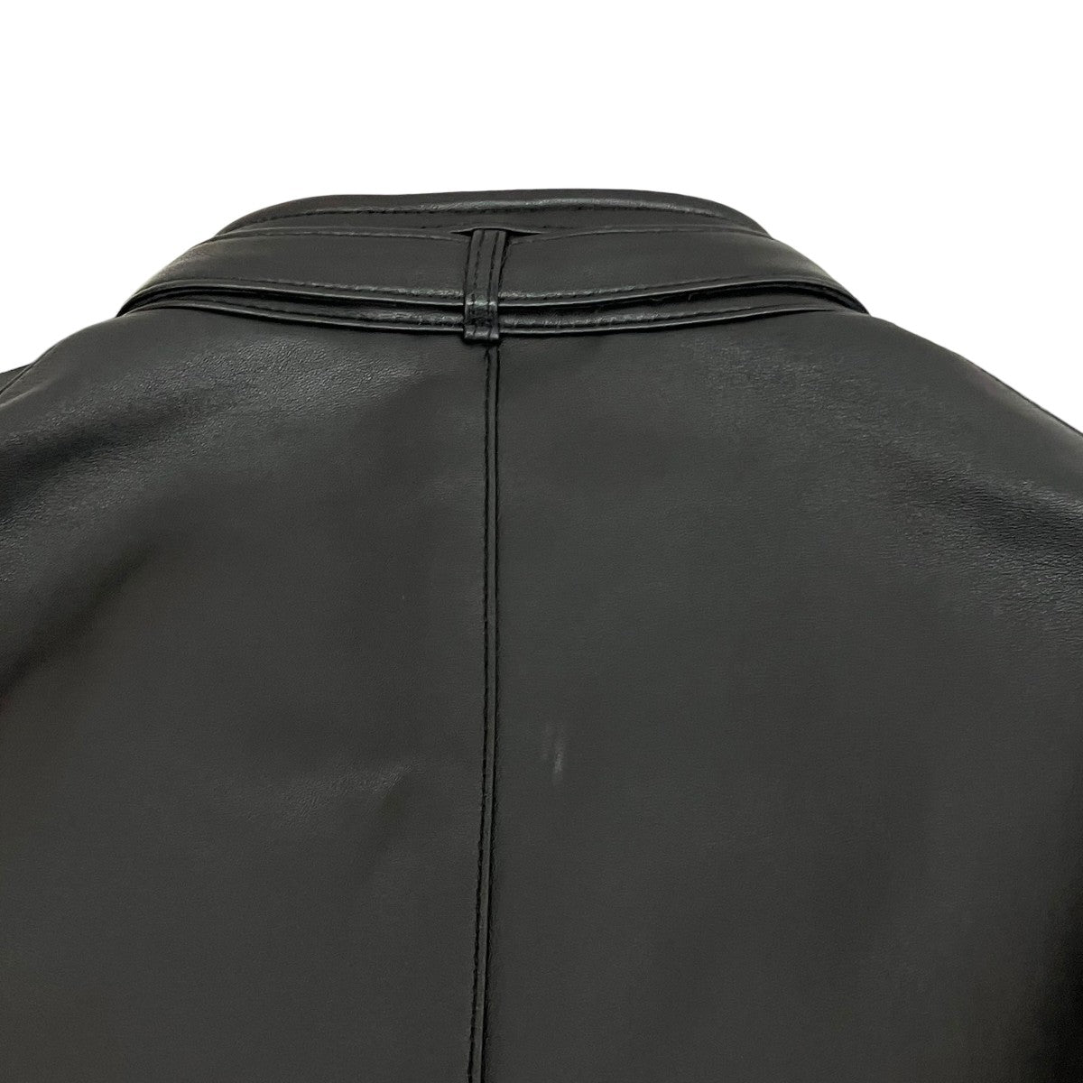 NICOLE CLUB FOR MEN ラムレザーシングルライダースレザージャケット3464-3700 古着・中古-5枚目のアイテム画像