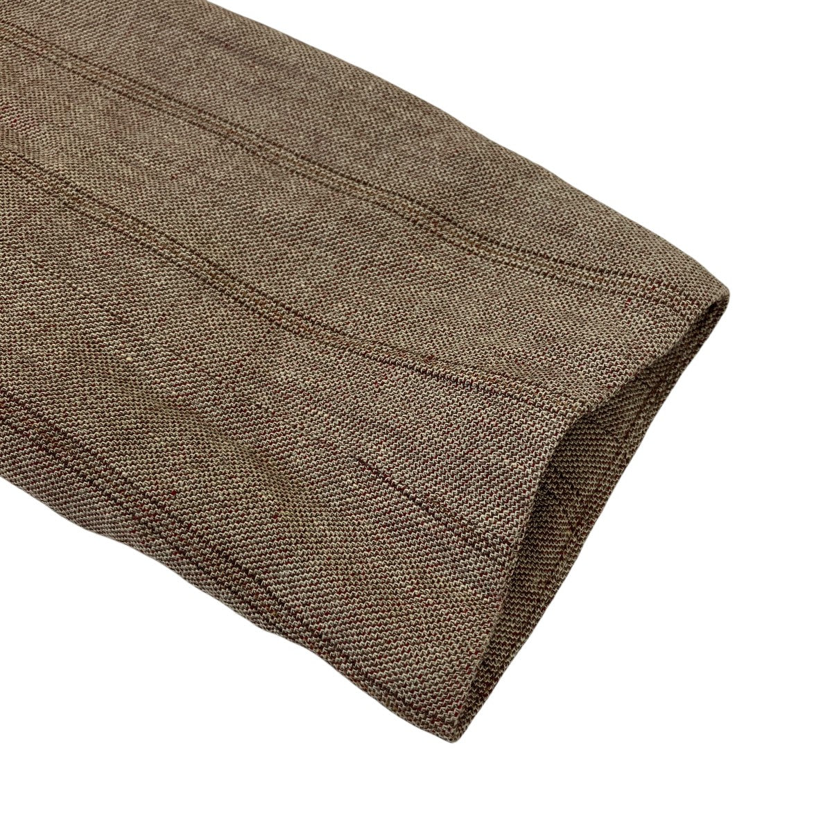 AURALEE LINEN WOOL SILK SHARK SKIN JACKETストライプテーラードジャケットA9SJ01LW 古着・中古-5枚目のアイテム画像