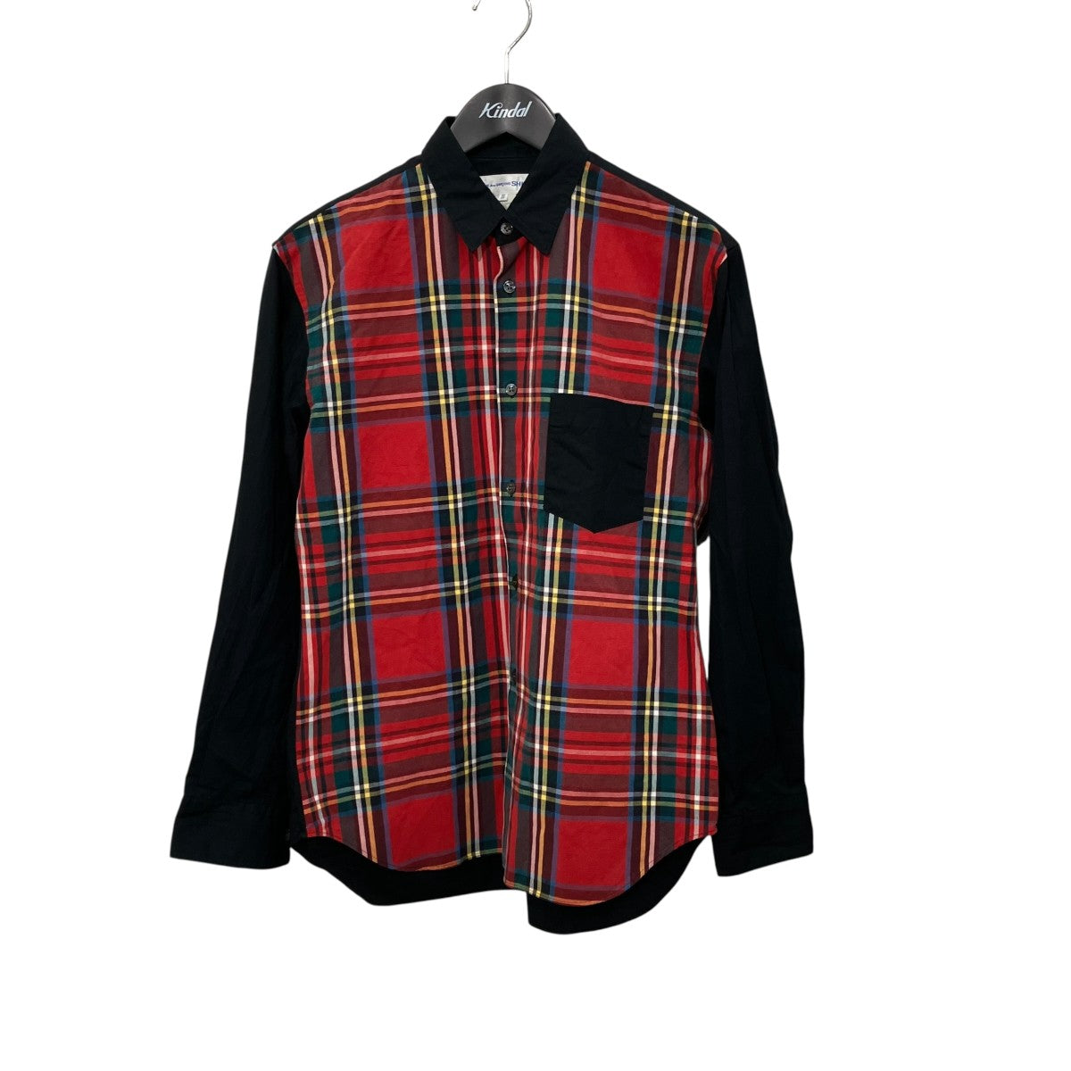 COMME des GARCONS SHIRT チェック長袖シャツW18069 古着・中古-1枚目のアイテム画像