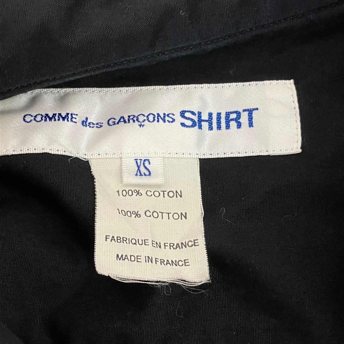 COMME des GARCONS SHIRT チェック長袖シャツW18069 古着・中古-7枚目のアイテム画像