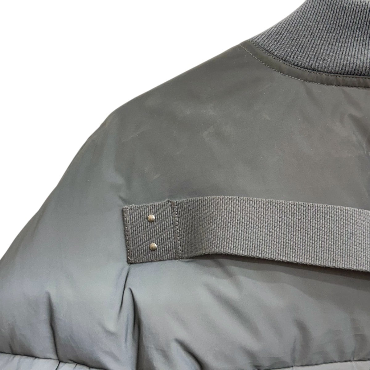 RICK OWENS 22AWノーカラー パデッドジャケットダウンジャケットRR02B2788-RXD3 古着・中古-6枚目のアイテム画像