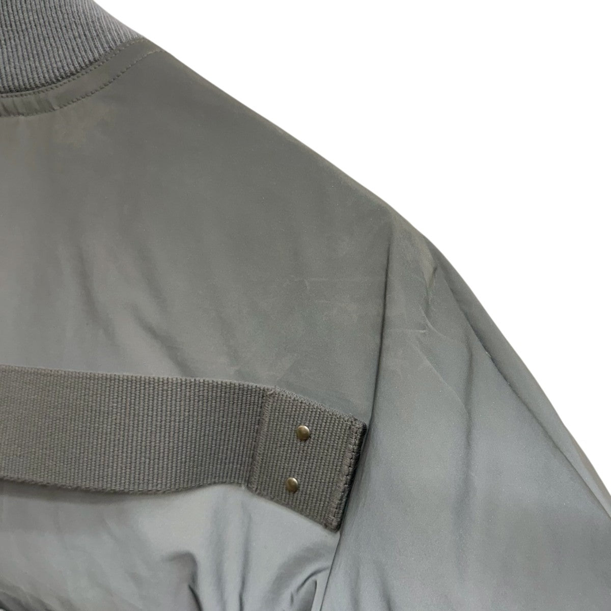 RICK OWENS 22AWノーカラー パデッドジャケットダウンジャケットRR02B2788-RXD3 古着・中古-7枚目のアイテム画像