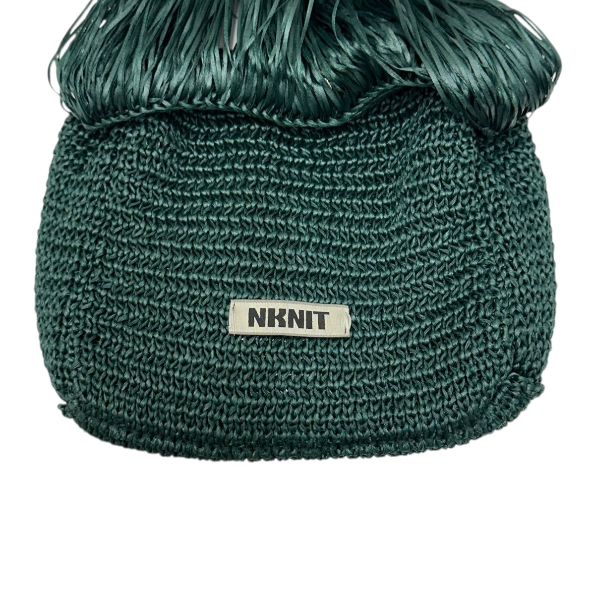 NKNIT 24SSロングフリンジニットバッグハンドバッグNKNIT24SS-N049 古着・中古-4枚目のアイテム画像