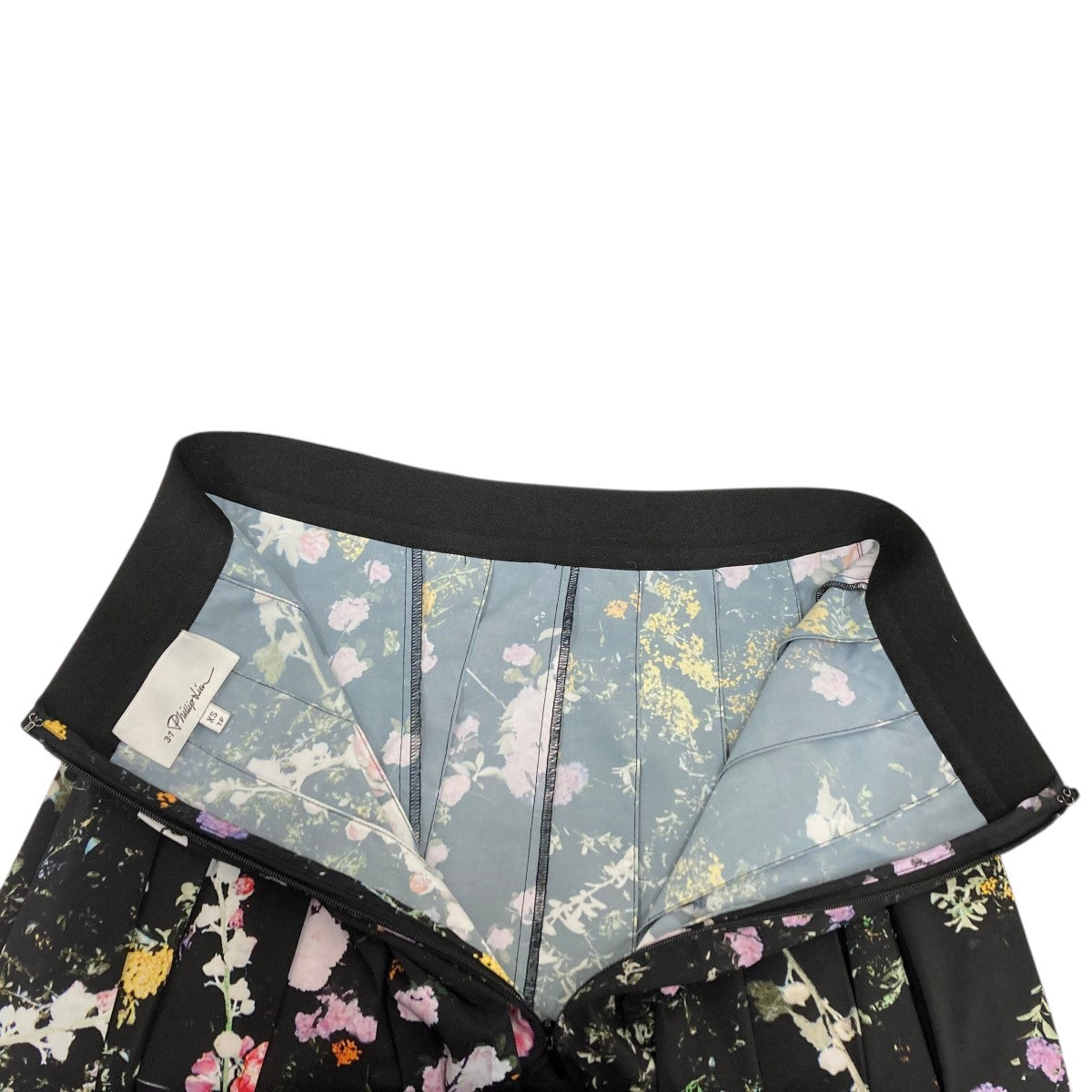 3．1 phillip lim 花柄プリーツスカートE222-3499NFP 古着・中古-4枚目のアイテム画像