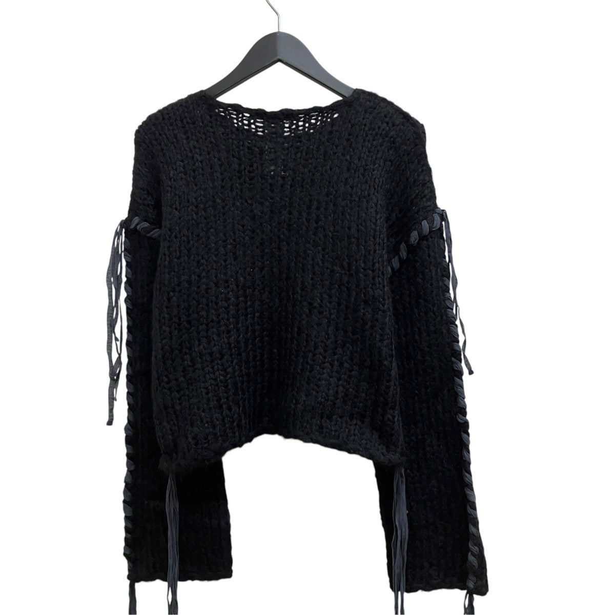 ACNE STUDIOS ROUND NECK KNITS ／A60544 古着・中古-2枚目のアイテム画像