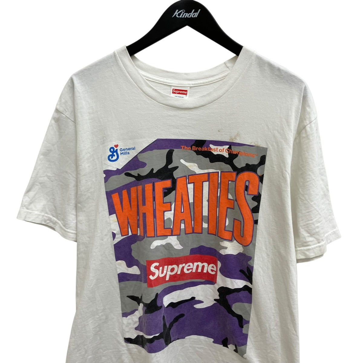 Supreme ×Wheaties半袖Tシャツ 古着・中古-3枚目のアイテム画像