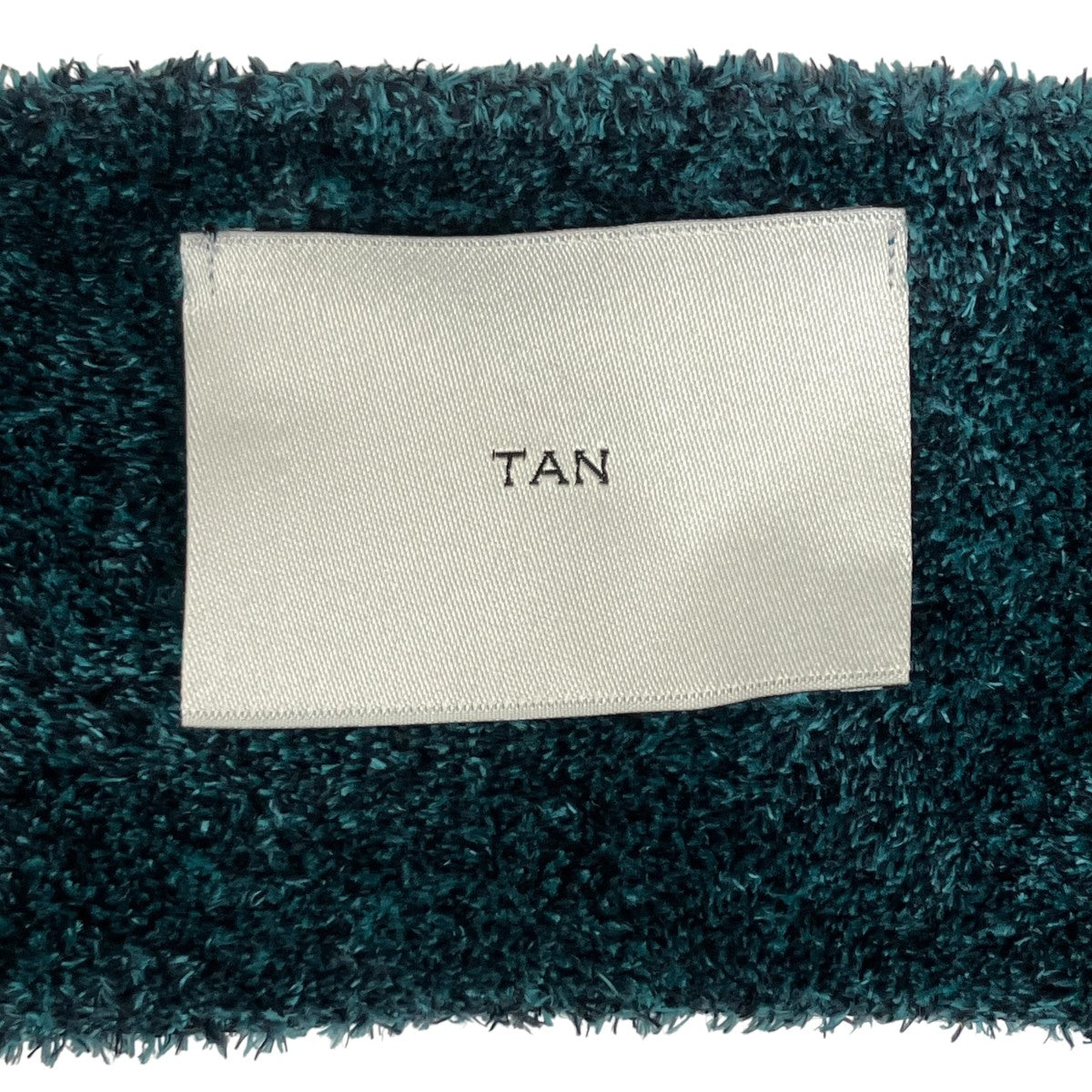 TAN THICK MOLE KNIT SLEEVEカーディガンTN23FW018 古着・中古-4枚目のアイテム画像