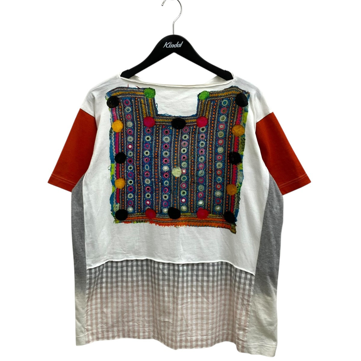 TAO COMME des GARCONS 硫化染め半袖カットソーTM-T001 古着・中古-1枚目のアイテム画像