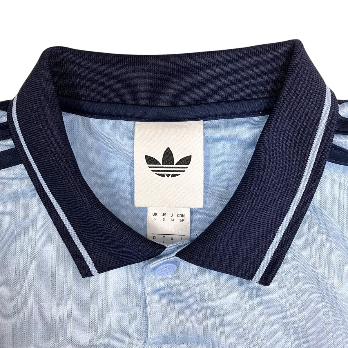 adidas originals×oasis ツアー ジャカード ジャージポロシャツKT3436