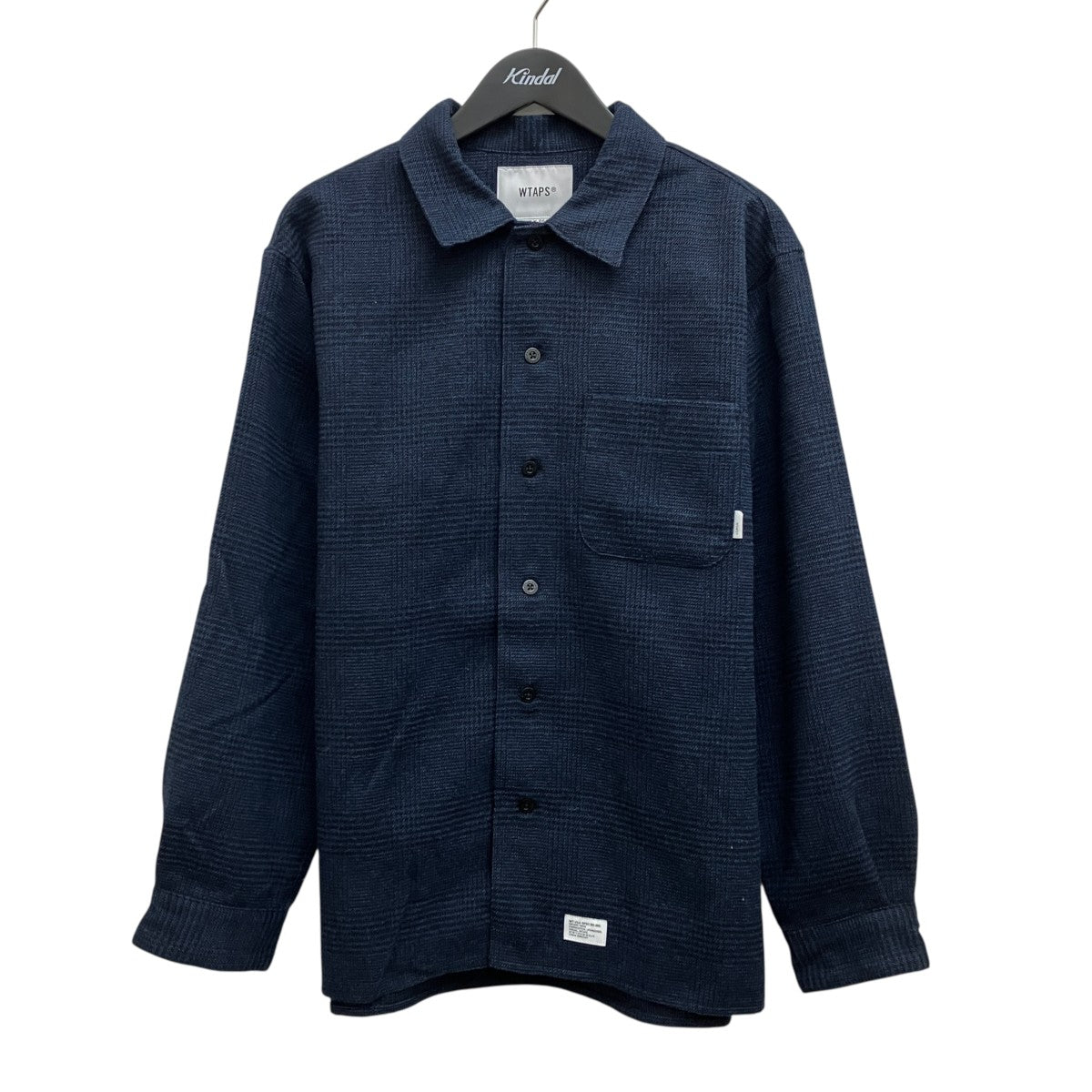WTAPS CRUMB LS POLY． TWEED． TEXTILE 252WDT-SHM03 古着・中古-1枚目のアイテム画像