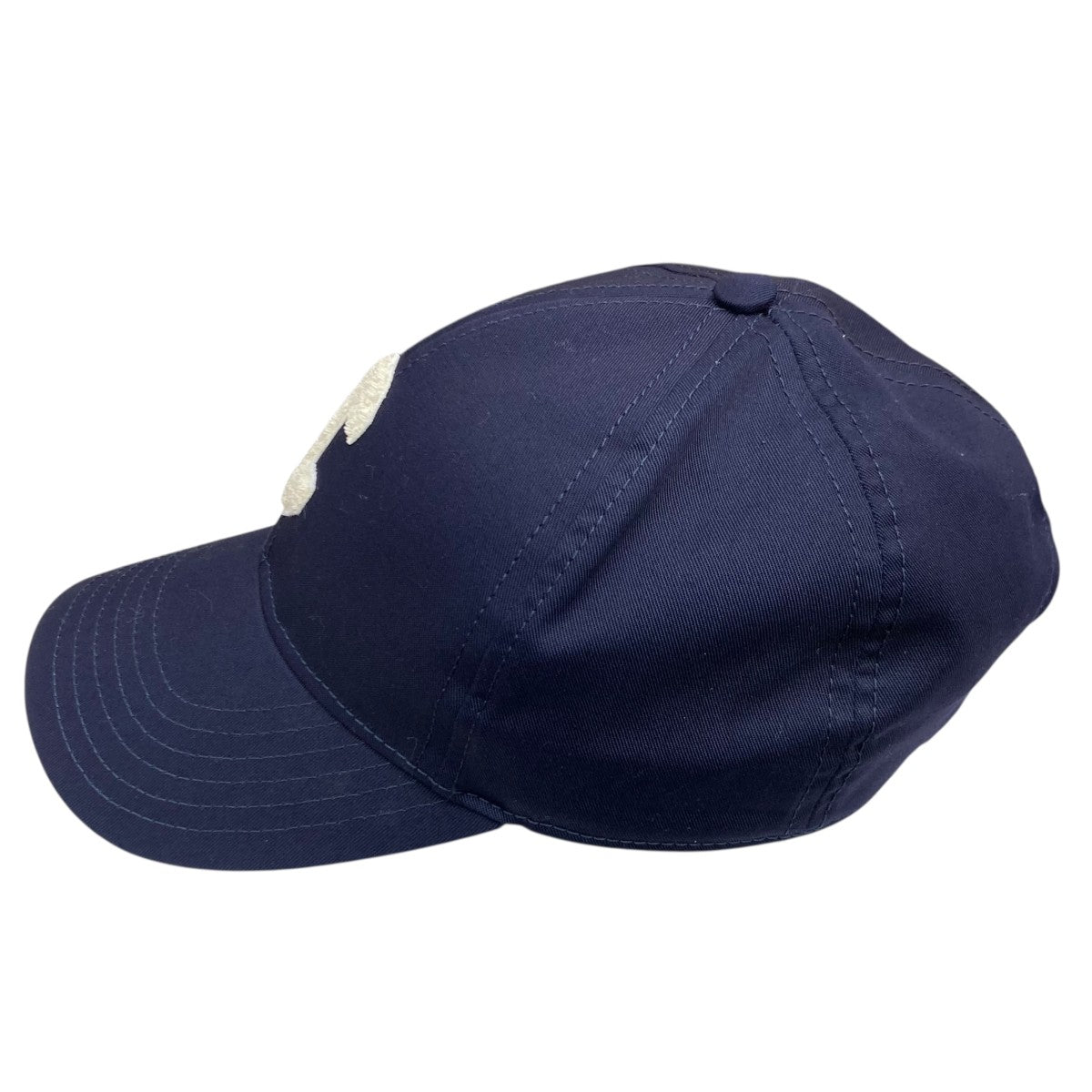 CELINE ネイビー ベースボールキャップ CELINE セリーヌ ベースボールキャップ L ロゴ刺繍 ネイビー 帽子