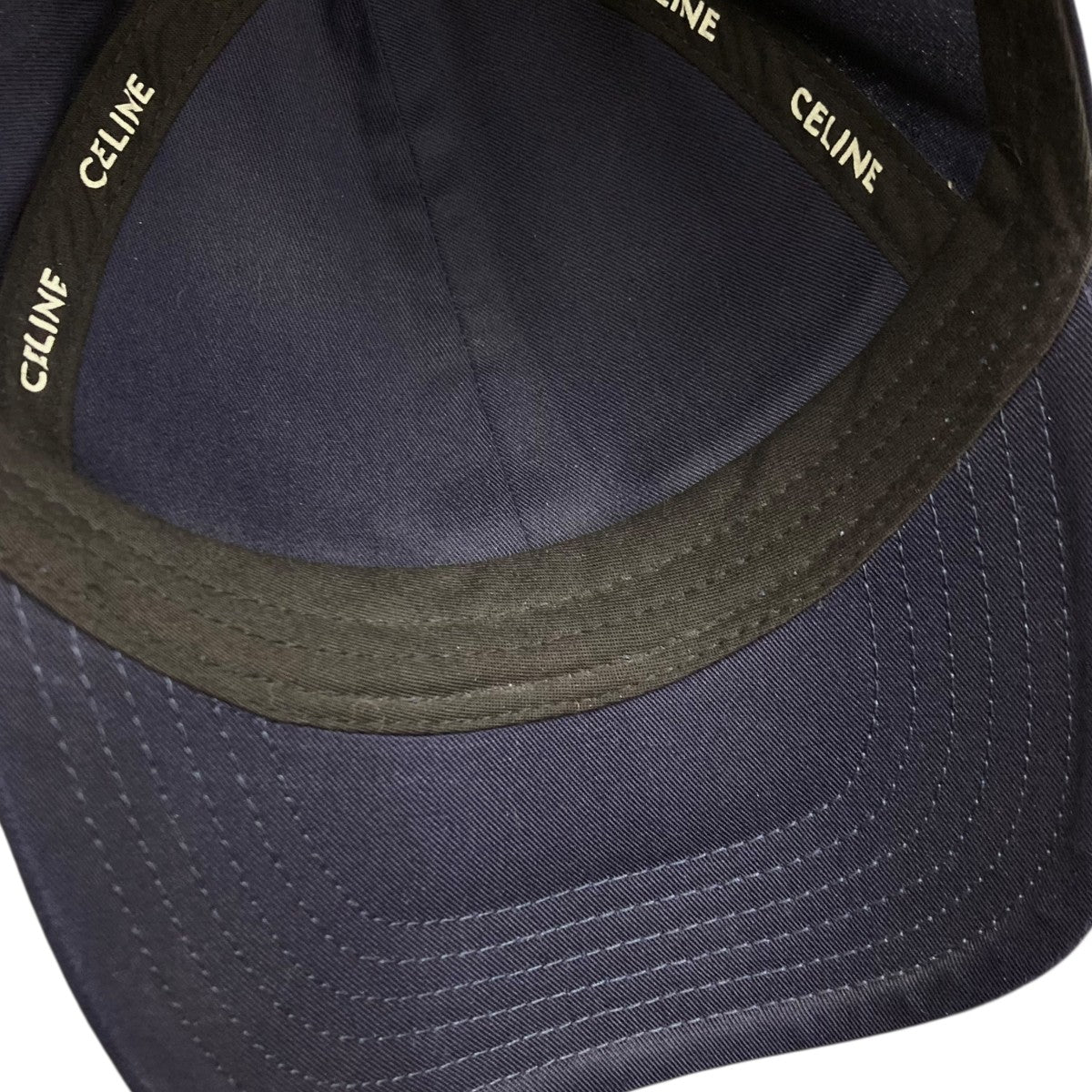 CELINE(セリーヌ) Cロゴ ベースボールキャップ ネイビー｜【公式