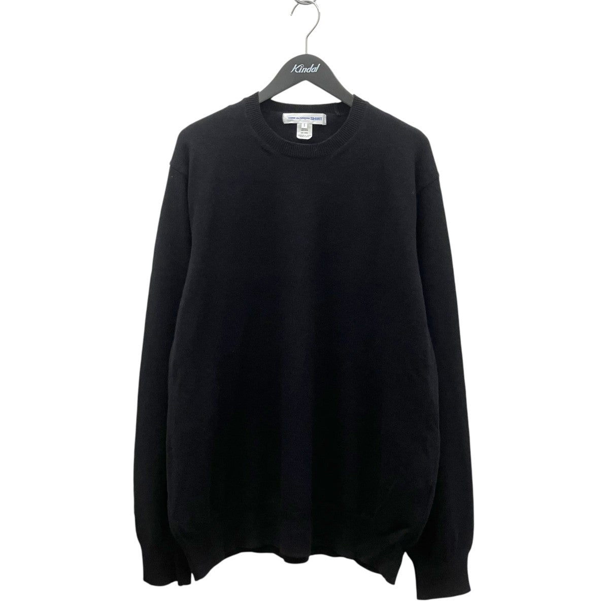 COMME des GARCONS SHIRT クルーネックニットFN-N009 古着・中古-1枚目のアイテム画像